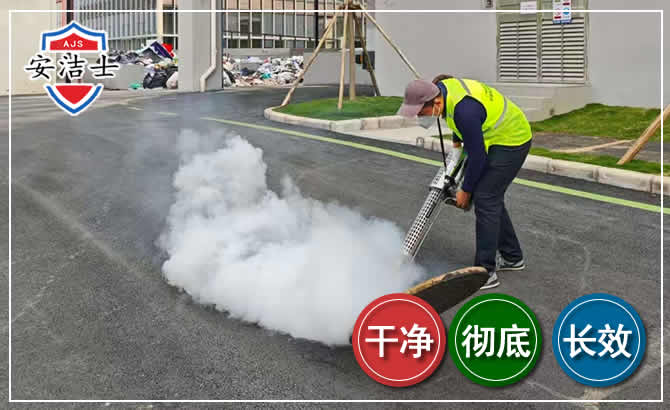 长兴消杀防疫现场